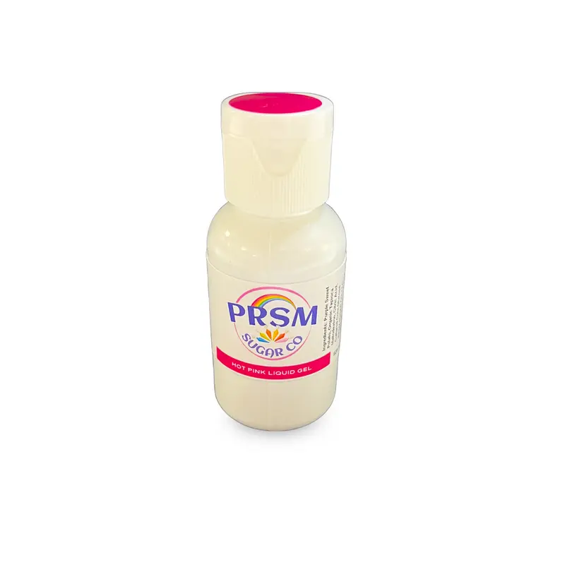 PRSM Hot Pink Liquid Gel -  Natural Food Color - # 928-1oz