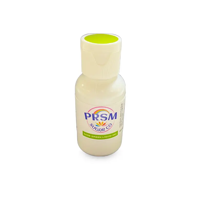 PRSM Sage Green Liquid Gel -  Natural Food Color - # 920-1oz