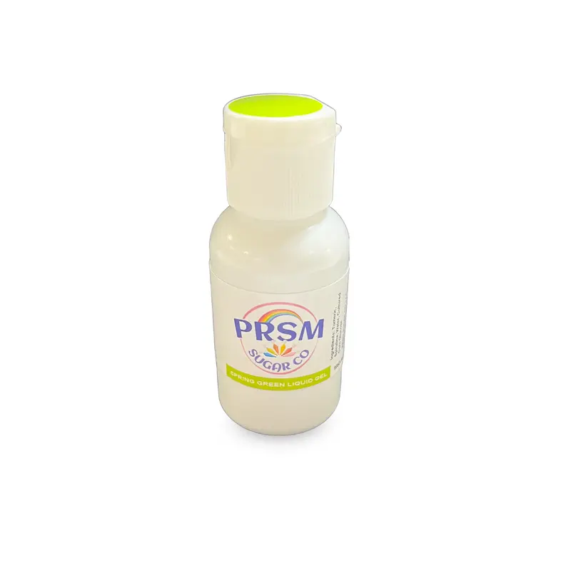 PRSM Spring Green Liquid Gel -  Natural Food Color - # 1053-1oz