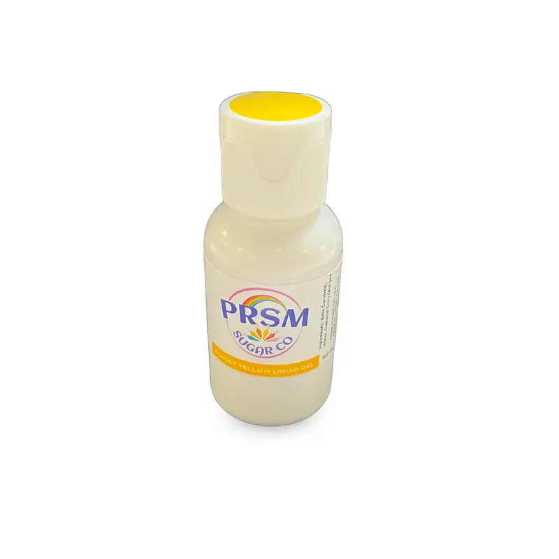 PRSM Sunset Yellow Liquid Gel -  Natural Food Color - # 922-1oz