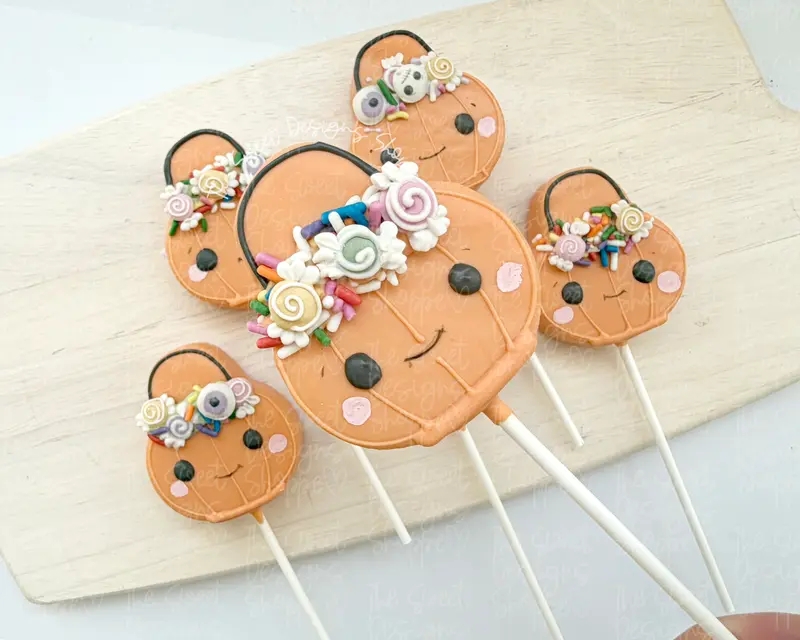 Pumpkin Simple Treat bag - Cake Pop Maker Set ( Cutter & Pusher)