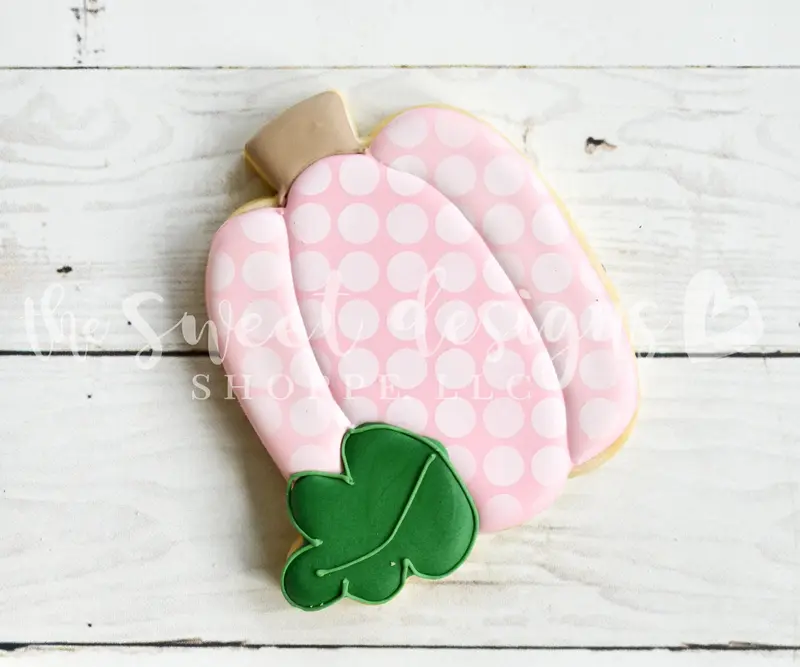Pumpkin with Fallen Leaf - Cookie Cutter