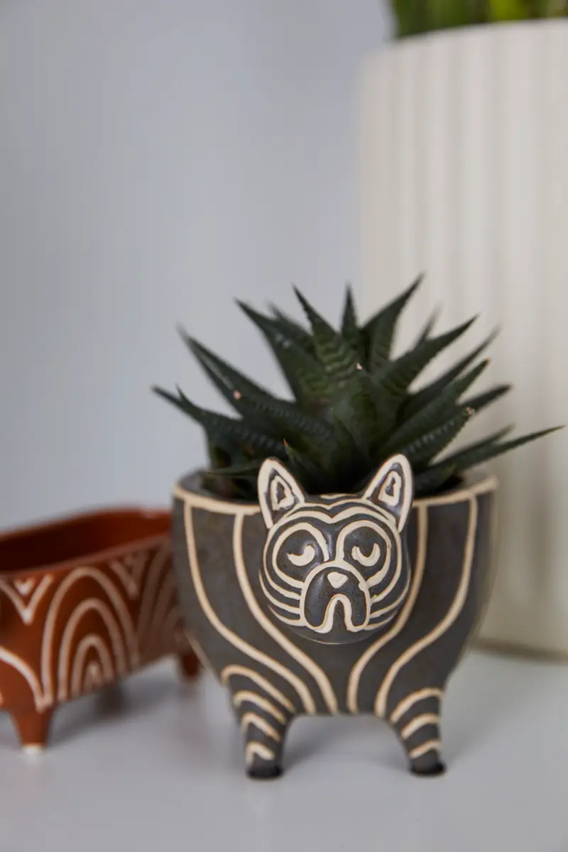 Puppy Love Planter Set of 4 By Accent Decor