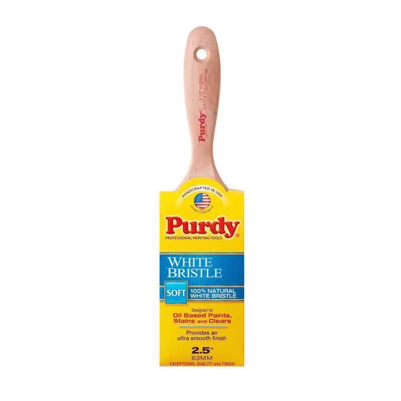 Purdy White Bristle Sprig 2-1/2 in. Soft Flat Trim Paint Brush - Deal of The Week