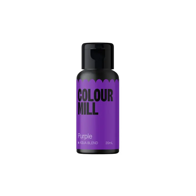 Purple - Aqua Blend - Food Color - 20ml by
