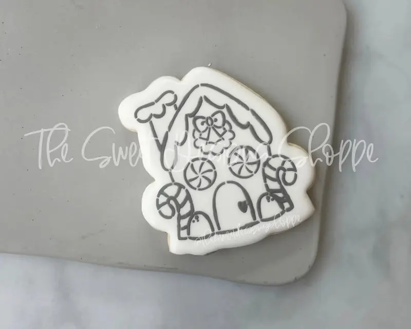 PYOC Cookie Cutter - Gingerbread House - Cookie Cutter Only