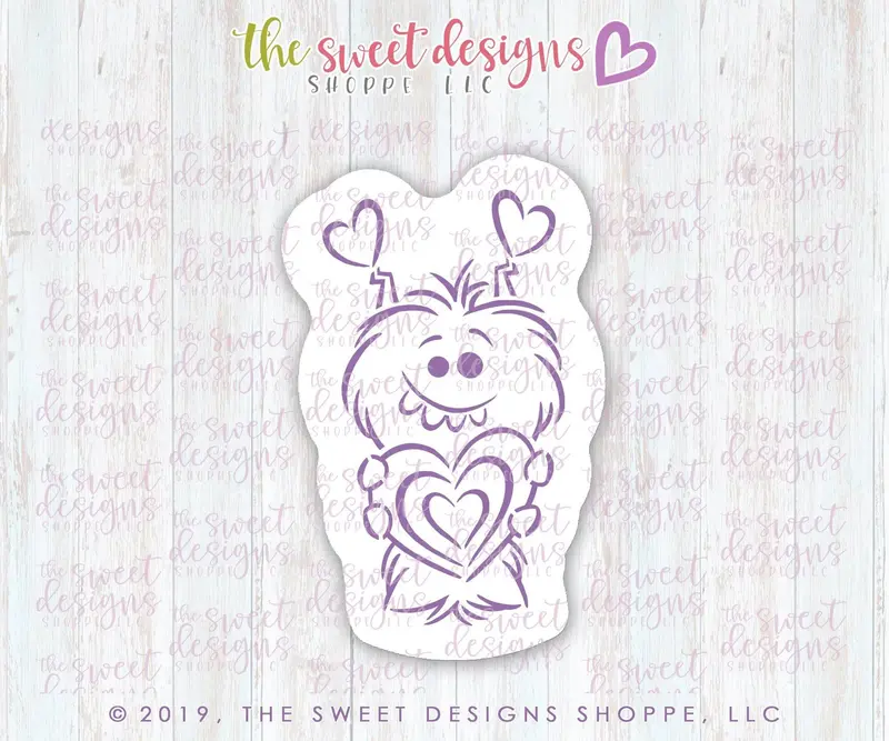 PYOC Cuter - Boy Monster Cookie Cutter - Cookie Cutter Only