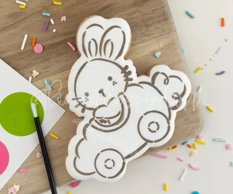 PYOC Stencil - Bunny in Carrot - Stencil