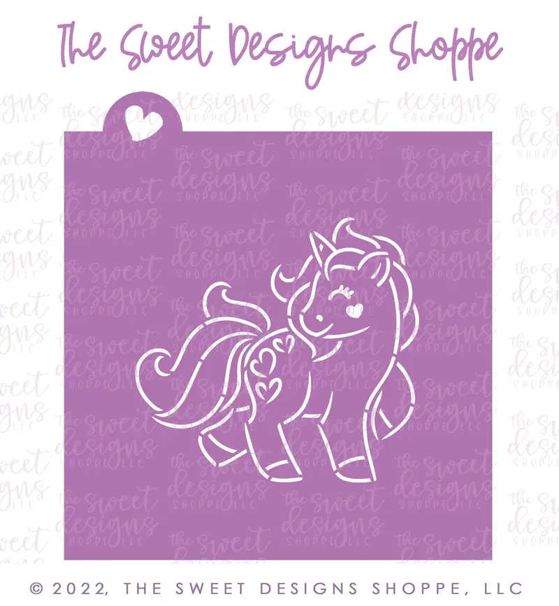 PYOC Stencil - Unicorn - Stencil
