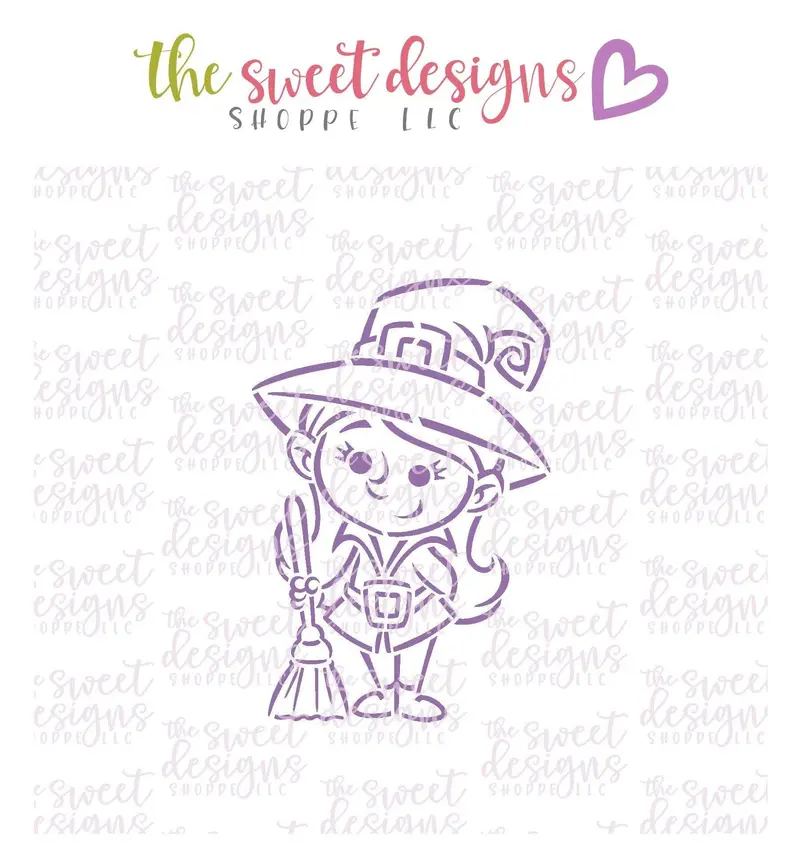 PYOC Stencil - Witch - Stencil