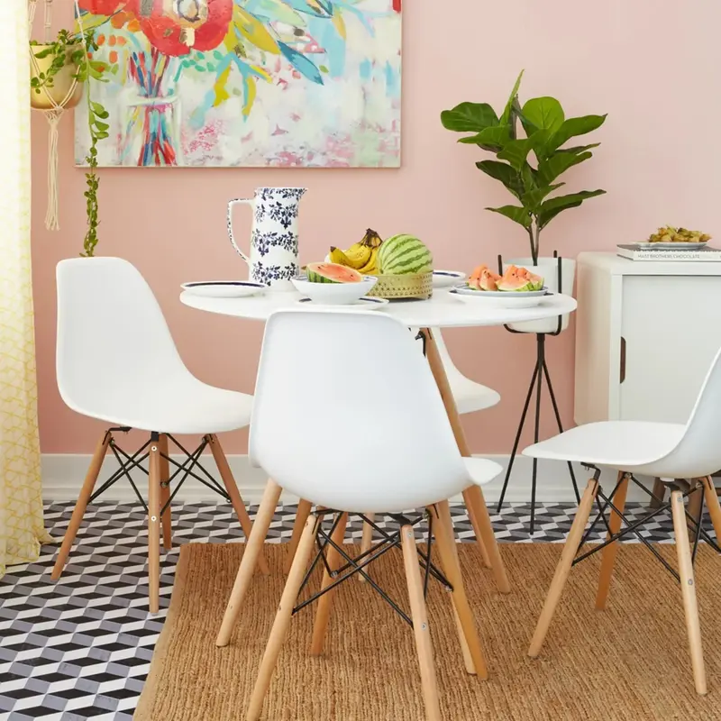 Pyramid 36" Round Dining Table By World Modern Design