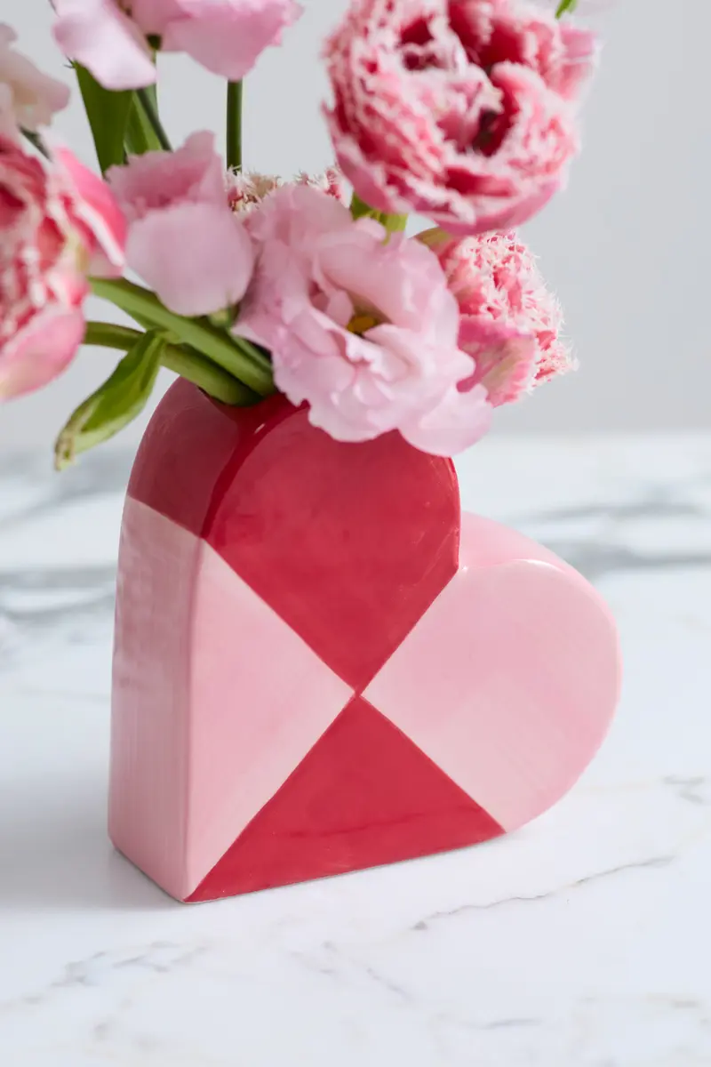 Queen of Hearts Budvase Set of 4 By Accent Decor