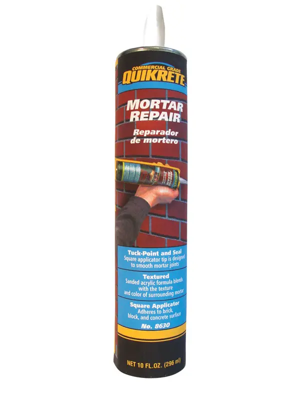 Quikrete Gray Acrylic Concrete and Masonry Caulk Sealant 10.1 oz (Pack of 6) - Deal of The Week