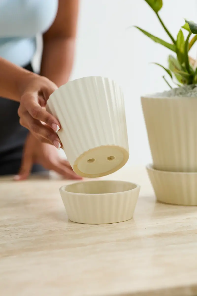 Quincy Pot Set of 4 By Accent Decor