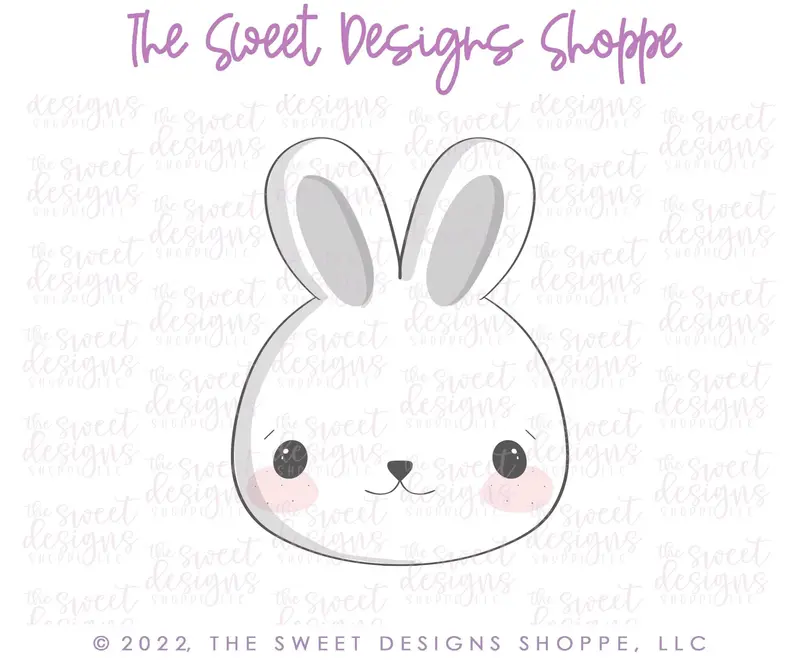 Rabbit Face - Cookie Cutter
