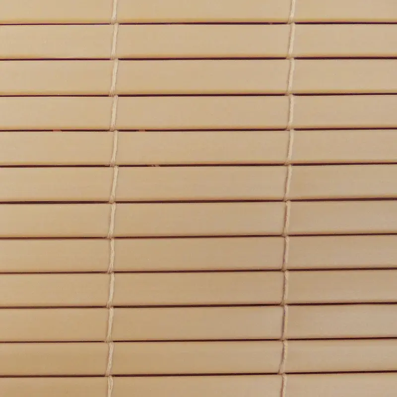 Radiance Vinyl Rollup Shade 30 in. W X 72 in. H Bamboo Cordless - Open Box