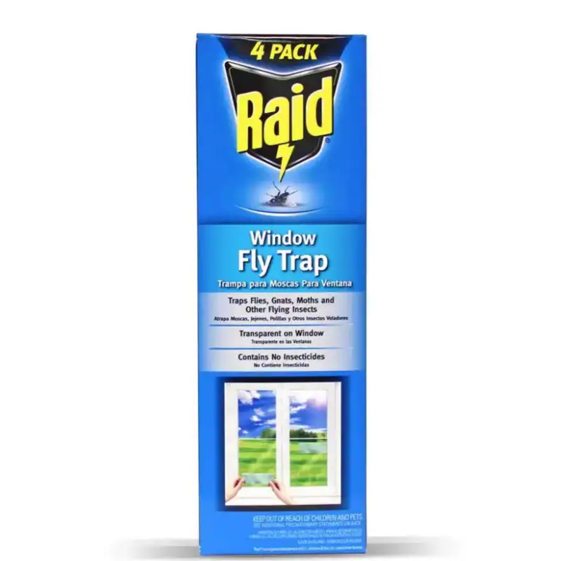 Raid Ftrp-Raid Raid® Window Fly Trap 4 Count (Pack Of 12) - Open Box