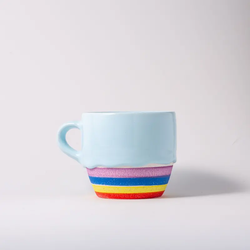 Rainbow Belly Mug