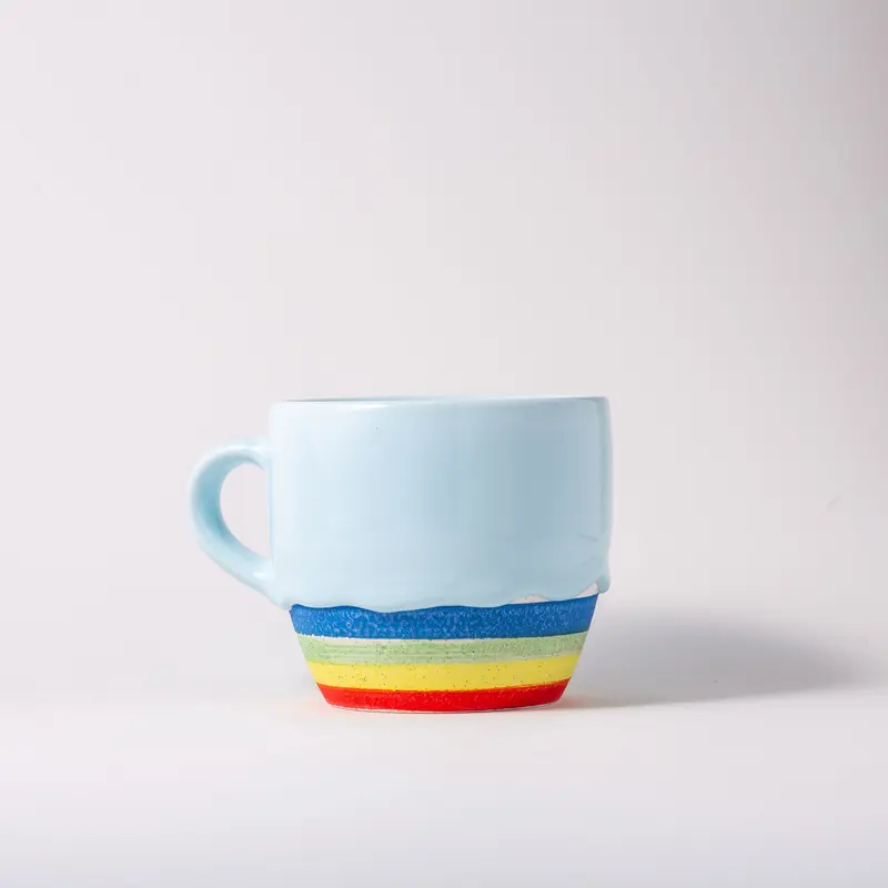 Rainbow Belly Mug