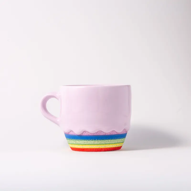 Rainbow Belly Mug