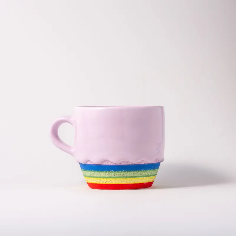 Rainbow Belly Mug