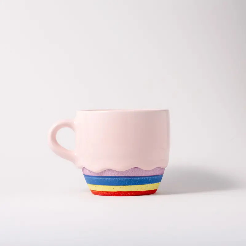 Rainbow Belly Mug