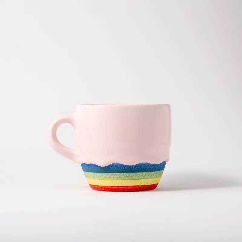 Rainbow Belly Mug