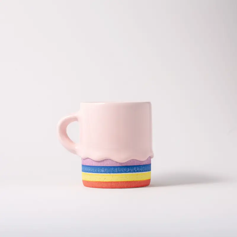 Rainbow Cylinder Mug