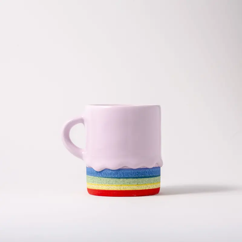 Rainbow Cylinder Mug