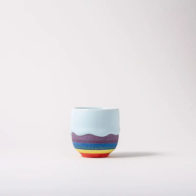 Rainbow Espresso Cup