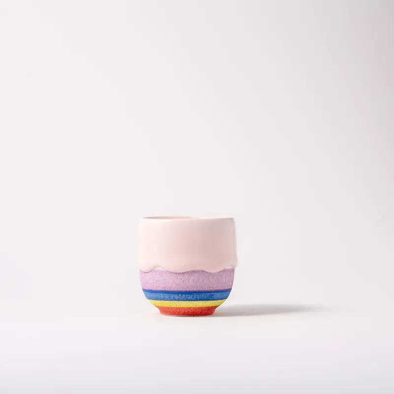 Rainbow Espresso Cup