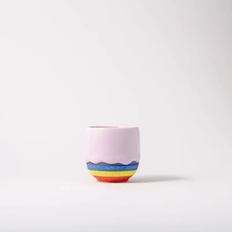 Rainbow Espresso Cup