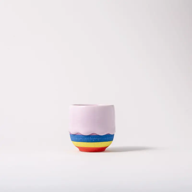 Rainbow Espresso Cup