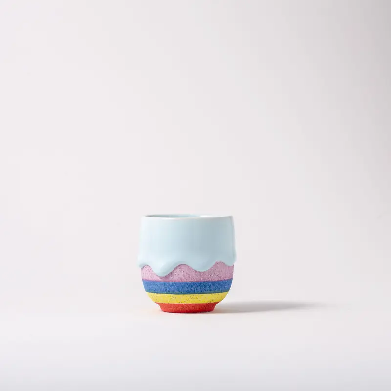 Rainbow Espresso Cup