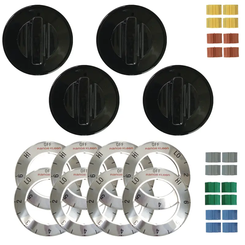 Range Kleen Plastic Replacement Knob Kit - Open Box