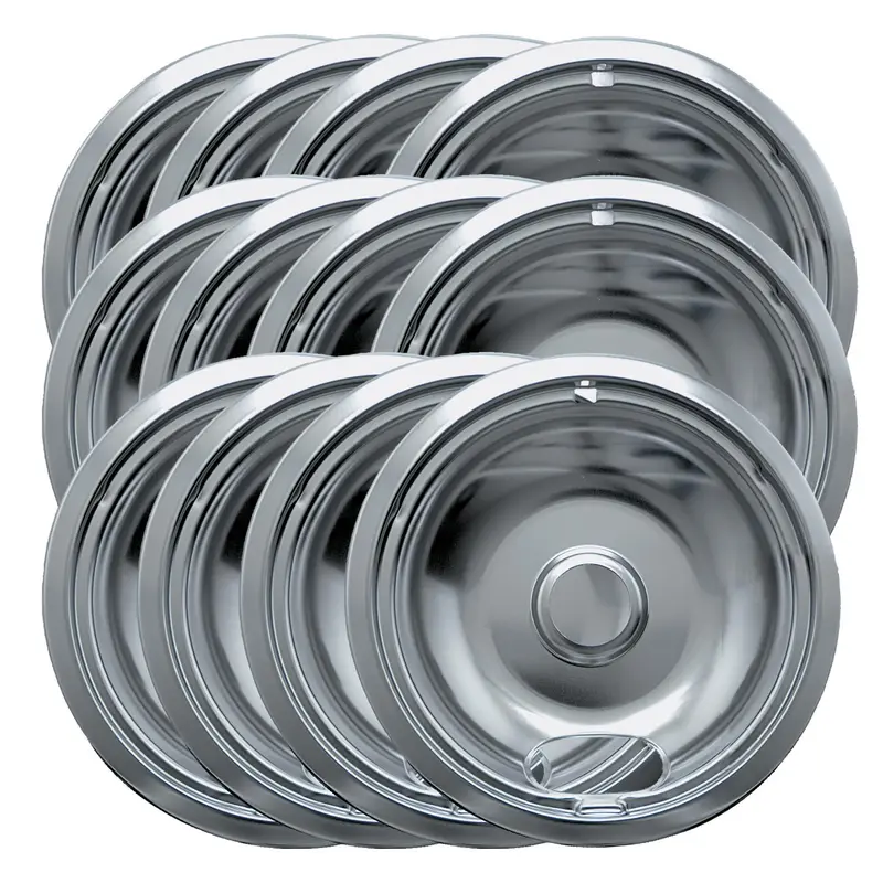 Range Kleen Steel Drip Bowls 8 in. W
