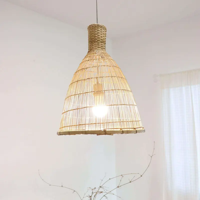 Rasri -  Bamboo Pendant Light Shade By Thaihome