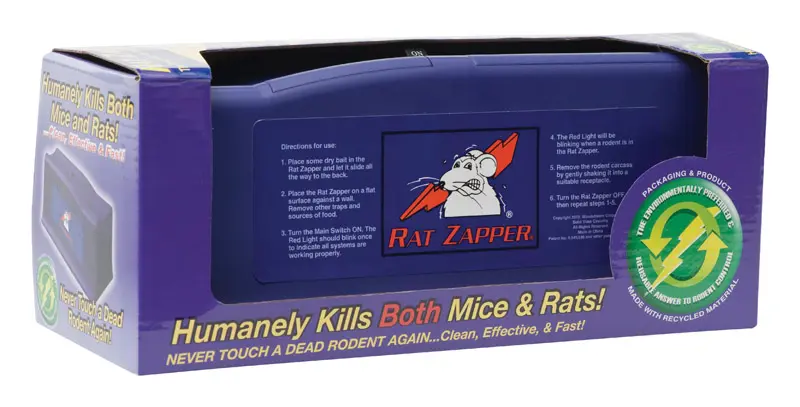 Rat Zapper Medium Electronic Animal Trap For Rats 1 pk - Deal of The Week
