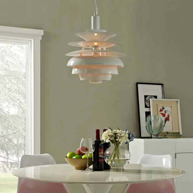 Rebound 17" Stainless Steel Chandelier By Modway - EEI-1554