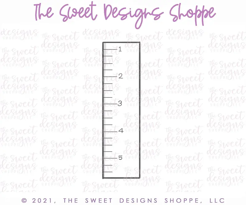 Rectangle Super Tall - Cookie Cutter