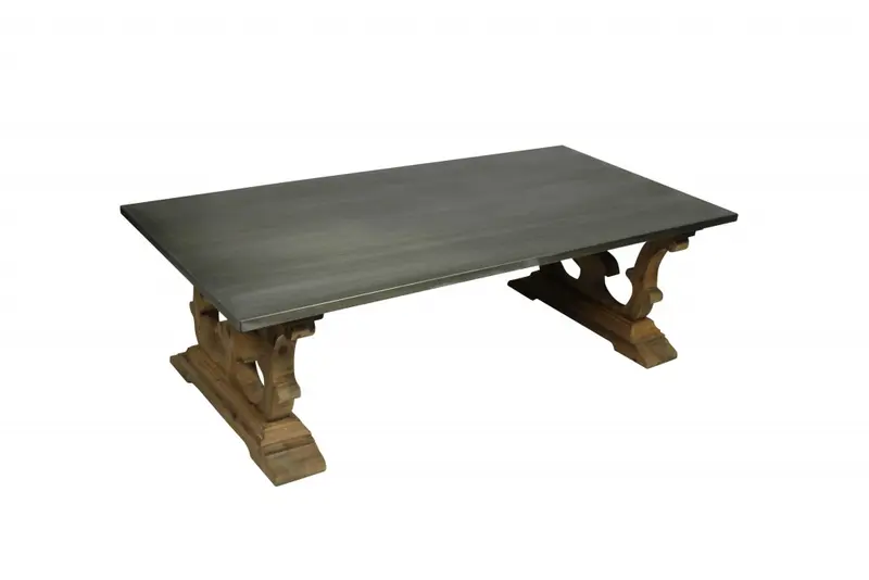 Rectangular Decorative Base Coffee Table By Homeroots