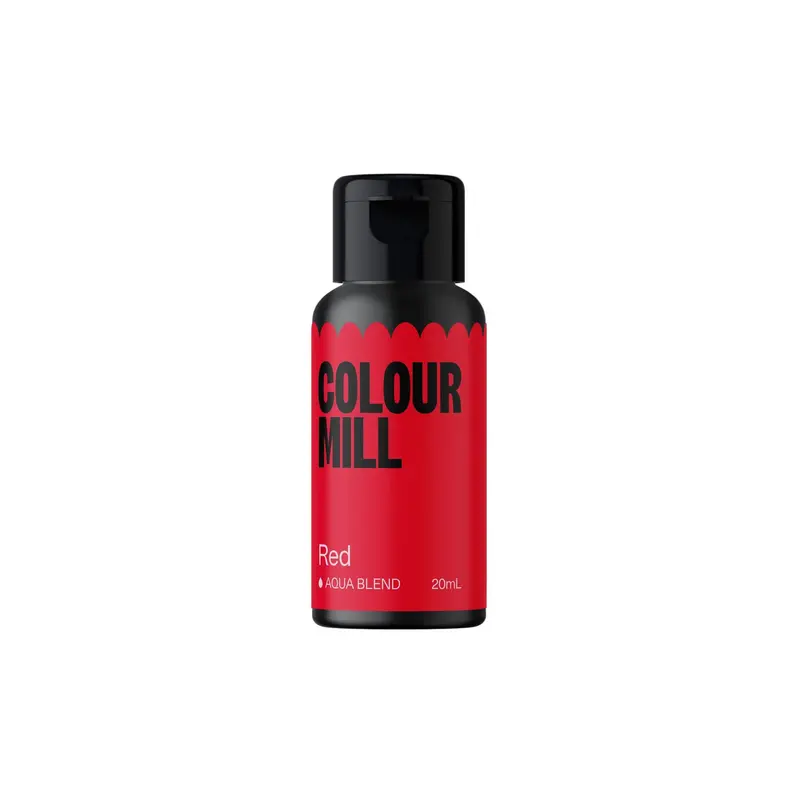 Red - Aqua Blend - Food Color - 20ml by