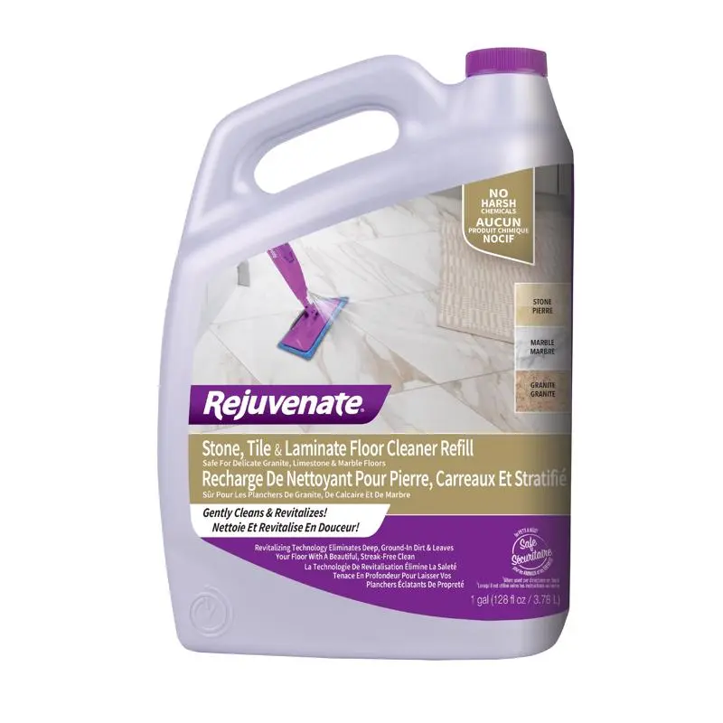 Rejuvenate No Scent Stone and Tiler Cleaner 128 oz Liquid (Pack of 2)