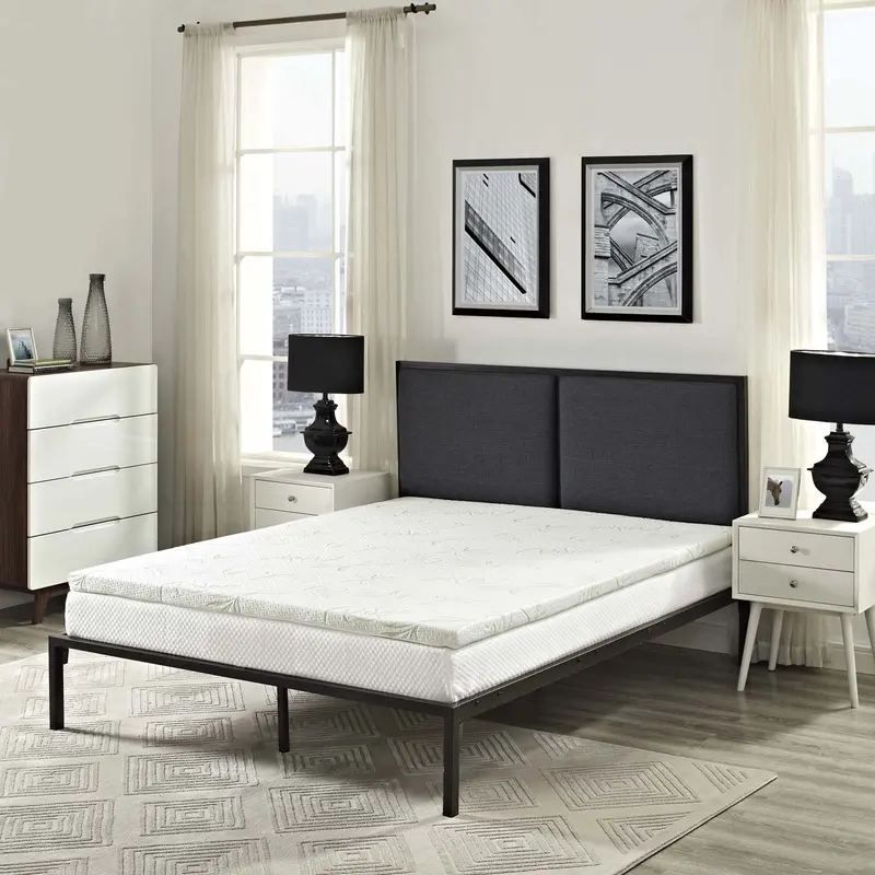 Relax Queen 2" Gel Memory Foam Mattress Topper By Modway - MOD-5573