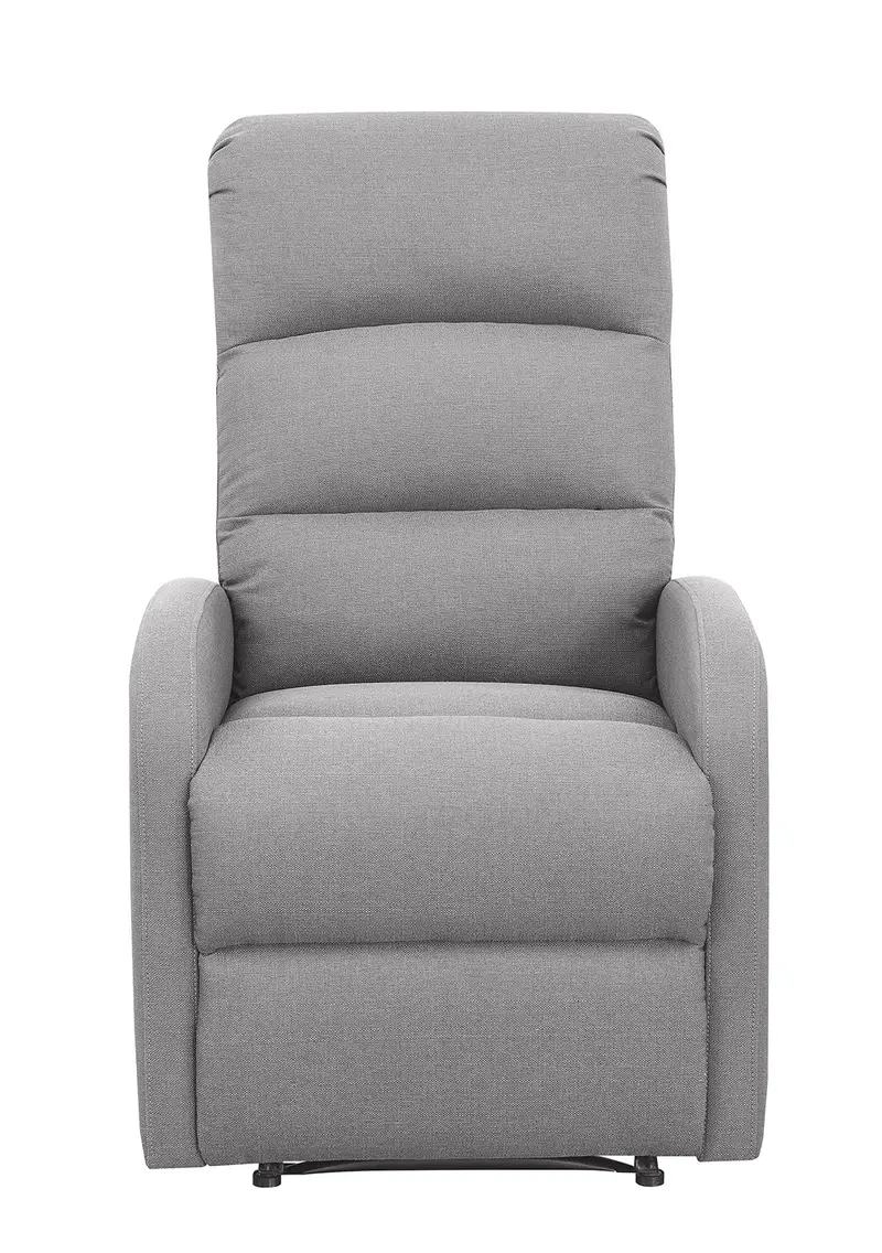 Relaxing Dawn Gray Recliner Chair By Homeroots