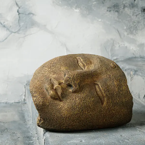 Relief Buddha Face By Garden Age Supply
