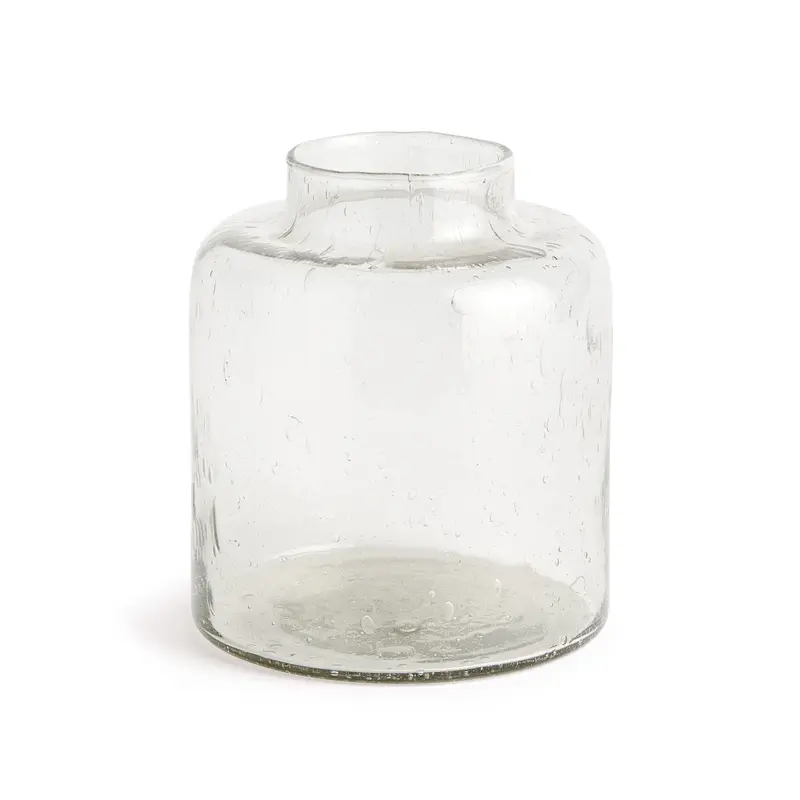 Renato Glass Bottle Vase Small