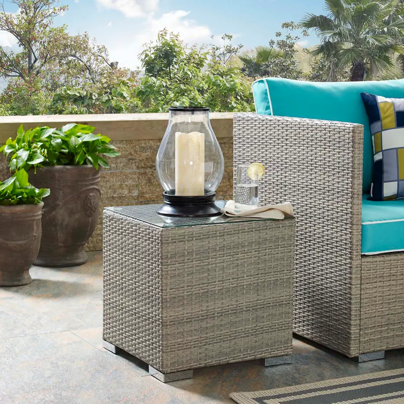 Repose Outdoor Patio Side Table By Modway - EEI-2692