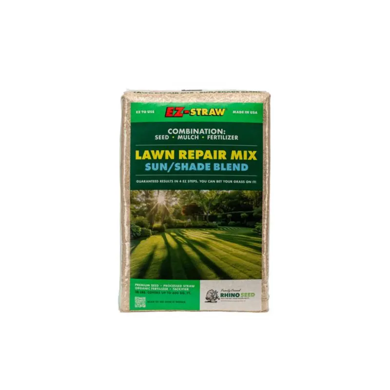 Rhino Seed EZ-Straw Assorted Sun or Shade Seed/Fertilizer/Mulch Repair Kit 28 lb - Deal of The Week