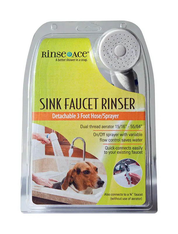 Rinse Ace Chrome Metal Sink Faucet Rinser - Deal of The Week